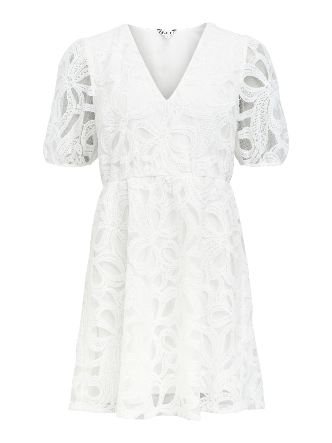 OBJROSE Short Dress - Cloud Dancer - VERO MODA & VILA Bergvik